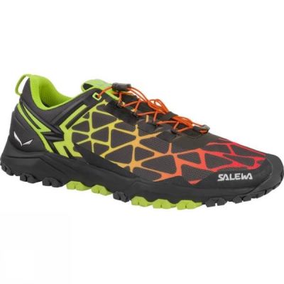 Zapatos Salewa Multi Track Hombre Negras / Verde - Chile IGU365871